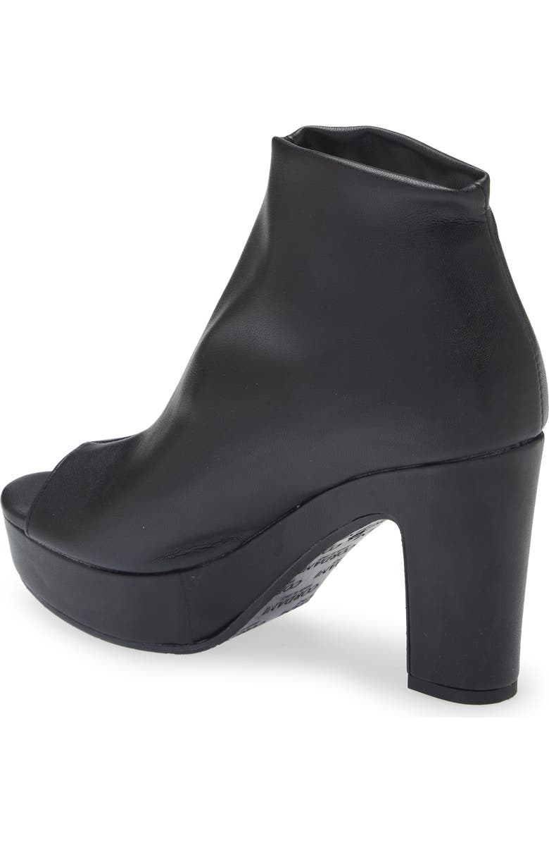 Cordani Tyra Peep Toe Platform Bootie, Alternate, color, Nappa Nero