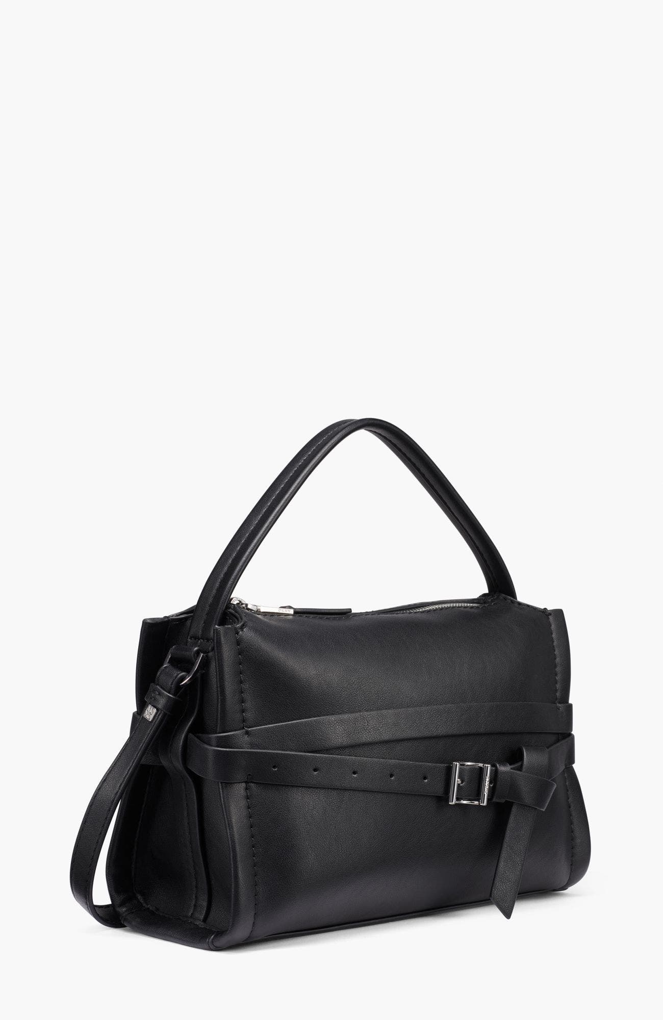 Bridie Medium Crossbody, Alternate, color, Black/Silver