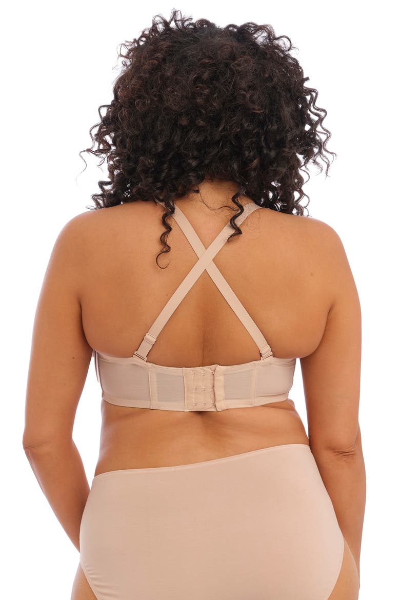 Smooth Full Figure Strapless Underwire Bra, Alternate, color, SAHARA