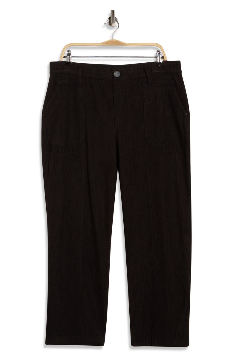 Democracy 'Ab'Solution Skyrise Ankle Tapered Utility Pants, Main, color, Dark Roast