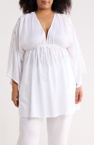 BOHO ME Crochet Inset Tunic