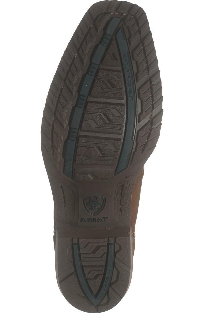 Ariat Hybrid Roughstock Square Toe Cowboy Boot, Alternate, color, Brown