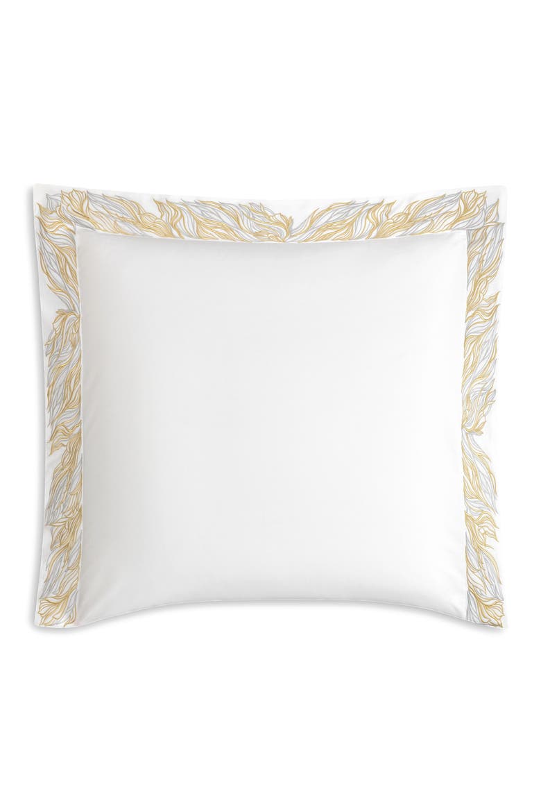 Vellar embroidery pillowcase, Alternate, color, White