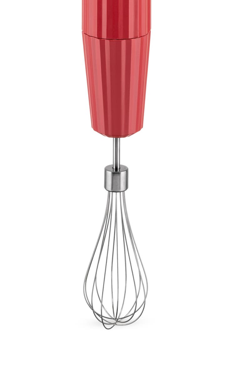 Plissé Hand Blender Set, Alternate, color, RED