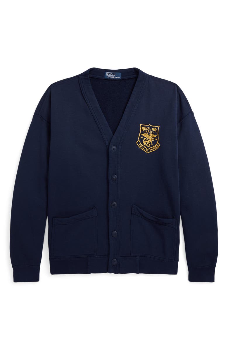 Polo Ralph Lauren Fleece Cardigan, Alternate, color,