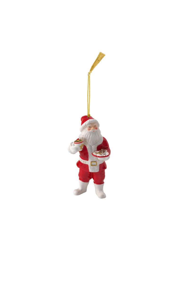 Villeroy & Boch Christmas Classics Santa Dated Ornament 2025, Main, color, Multi