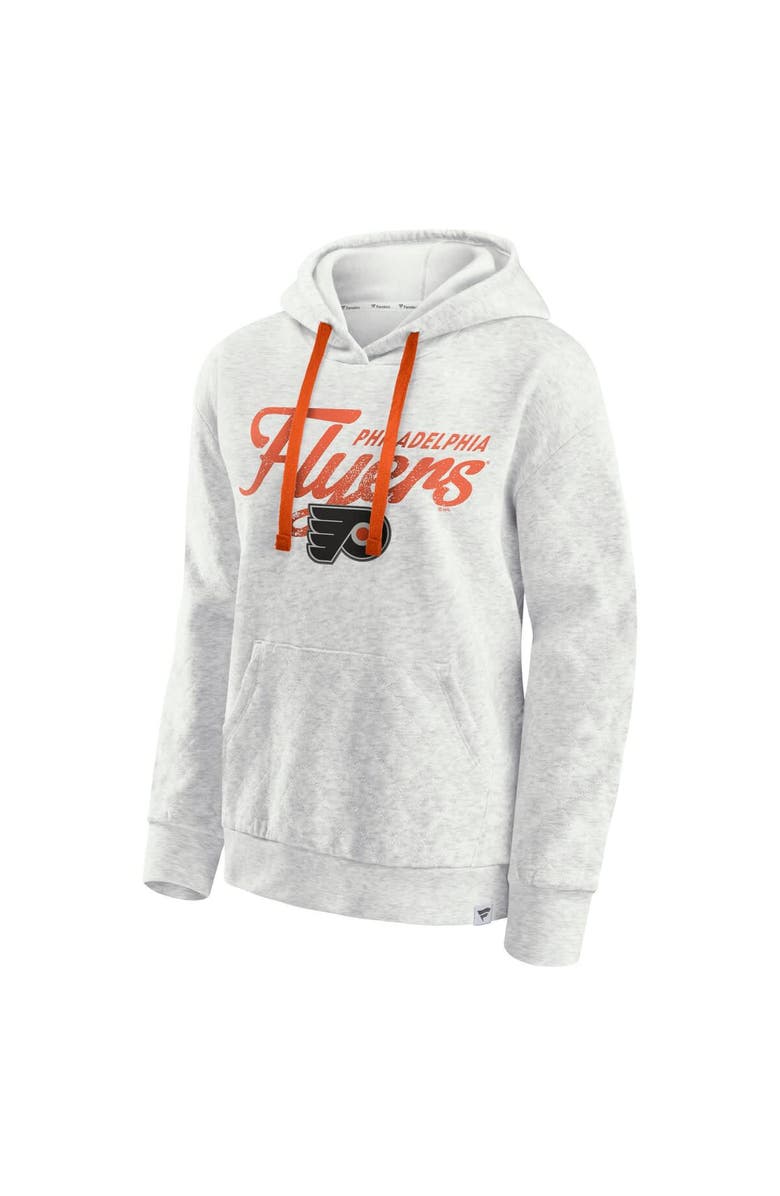 FANATICS Women's Fanatics  Oatmeal Philadelphia Flyers True Classics Quilted Pullover Hoodie, Alternate, color, 