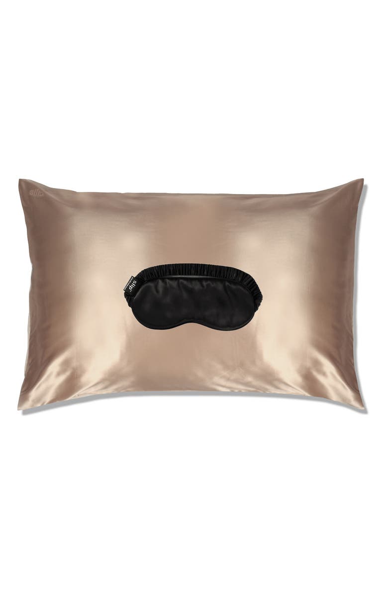 slip <sup>™</sup> for beauty sleep Pillowcase & Eye Mask Set, Main, color, 