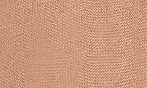 Matty M . Side Slit Sweater In Brown