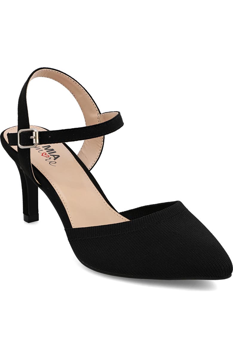 MIA AMORE Sanna Knit Pointed Toe Pump, Main, color,