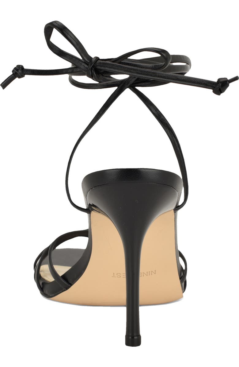 Nine West Opela Ankle Wrap Sandal, Alternate, color, Black