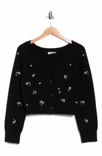 Novah Embellished Rib Cardigan