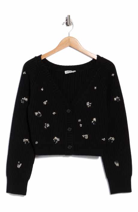 Novah Embellished Rib Cardigan