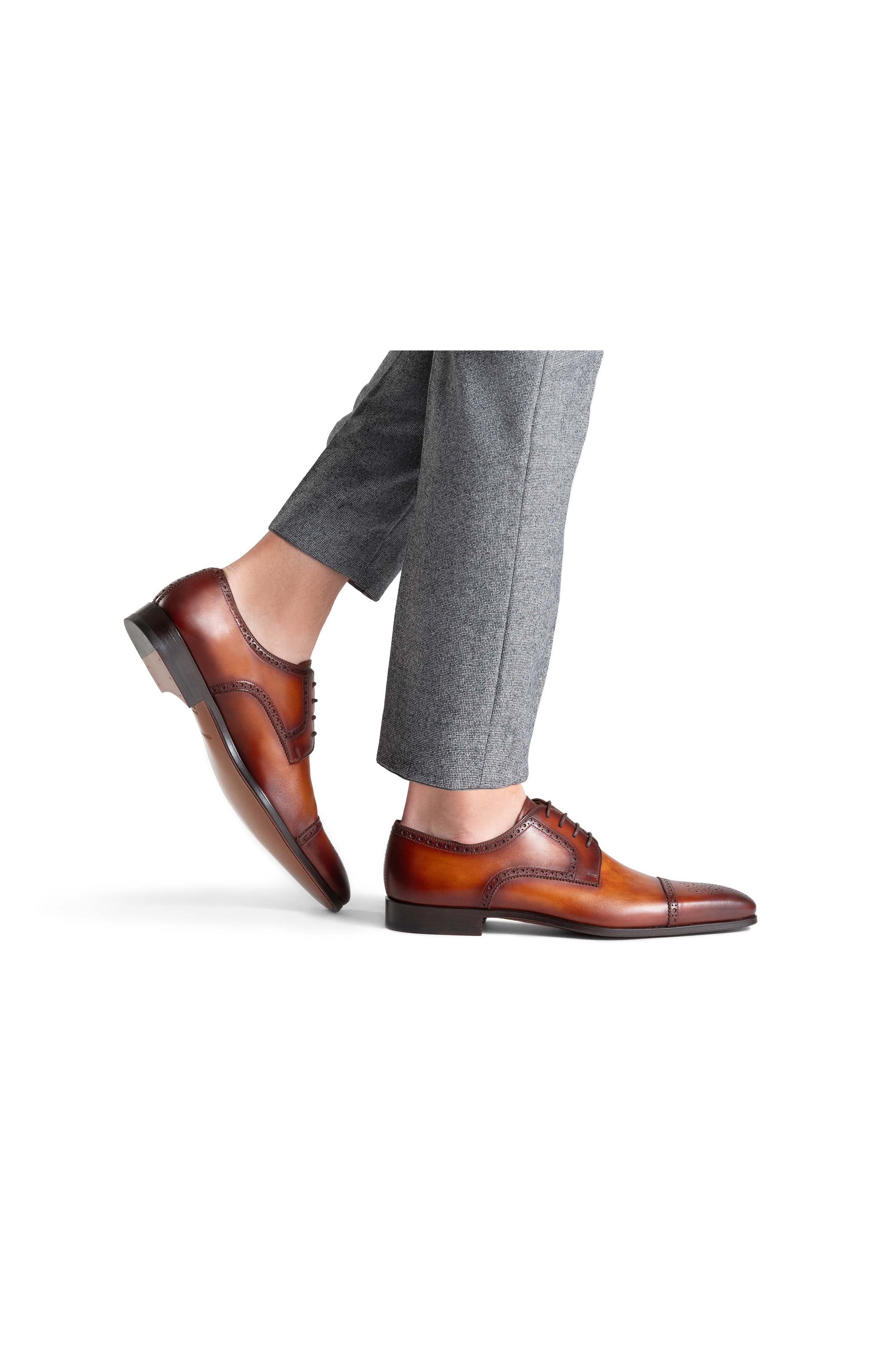 Magnanni Delphos Cap Toe Derby, Alternate, color, 