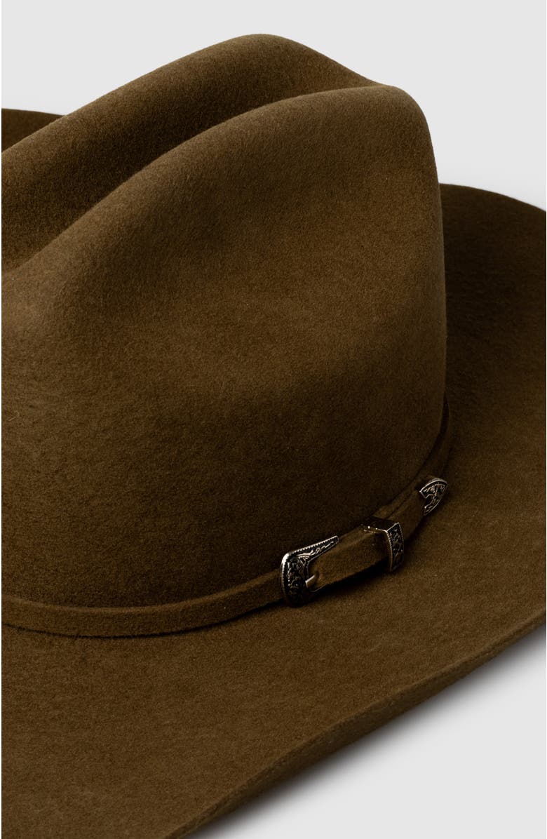 Manela The Frontier Premier Cowboy Hat, Alternate, color, Driftwood