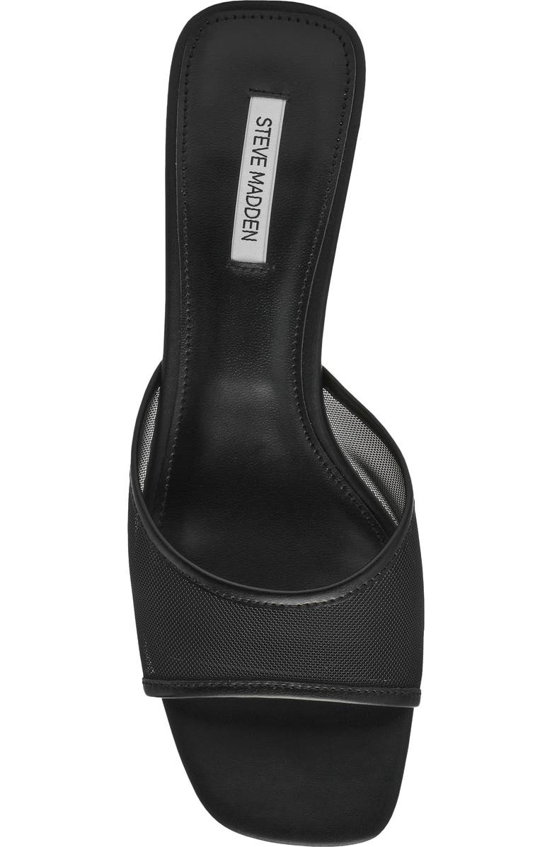Steve Madden Seleste Wedge Slide Sandal, Alternate, color, Black Mesh