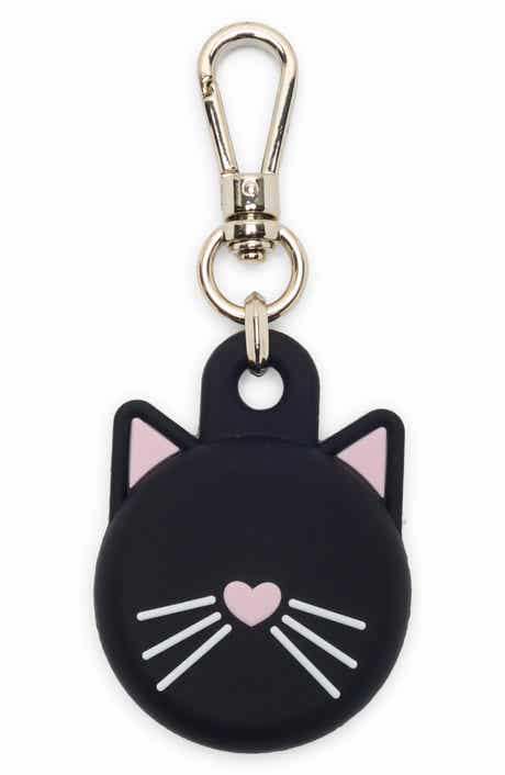Cat AirTag Charm Keychain
