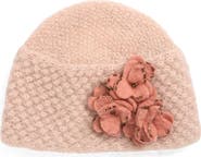 FRENCH KNOT Felt Flower Hat