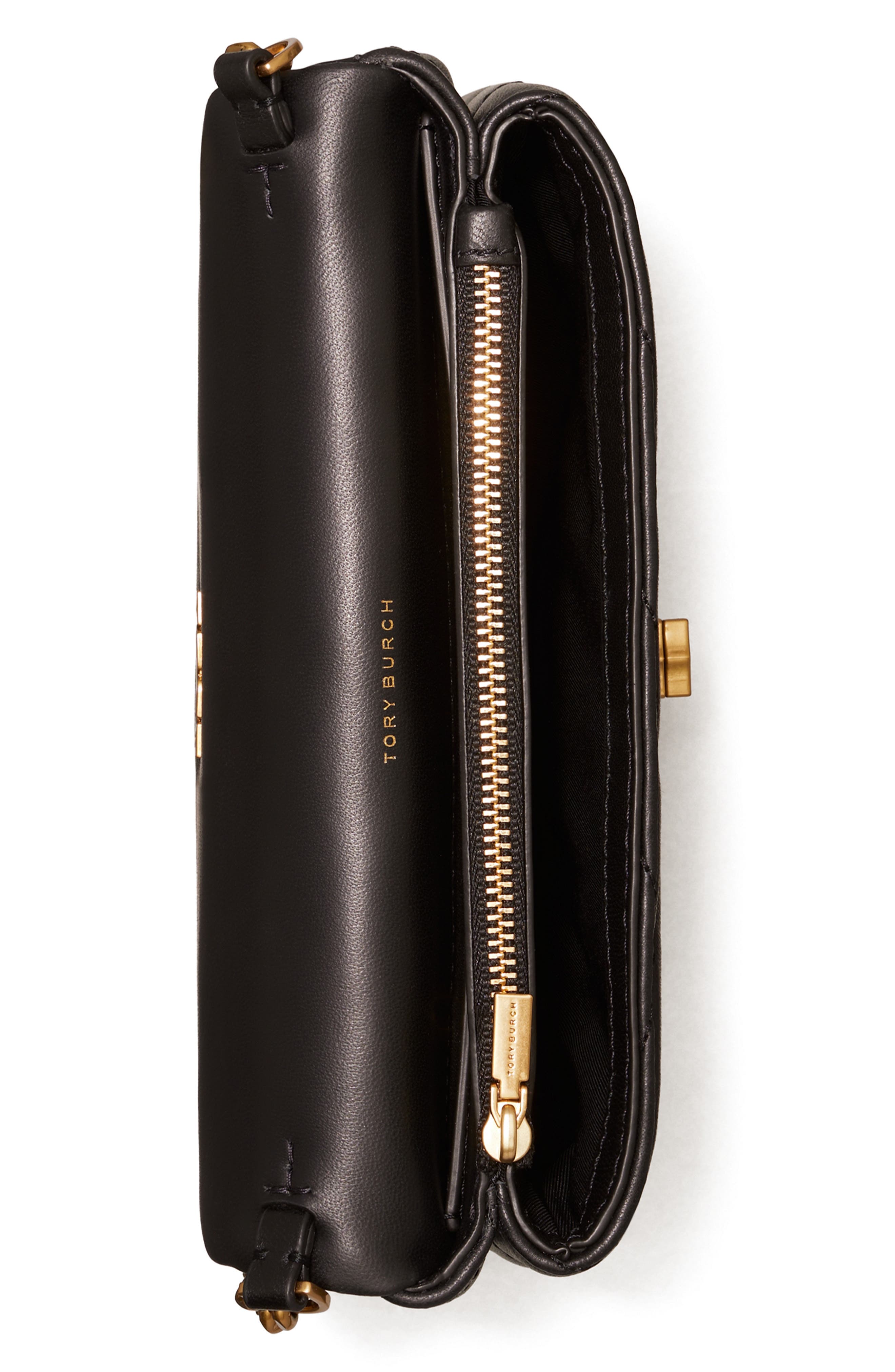 Kira Chevron Crossbody, Alternate, color, BLACK