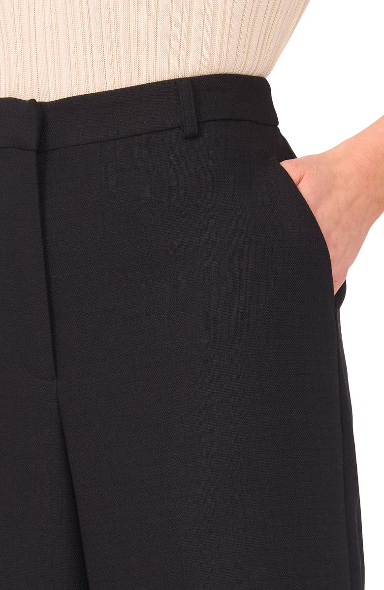 Ted Baker Carina Straight Leg Suit Pants, Alternate, color, Rich Black