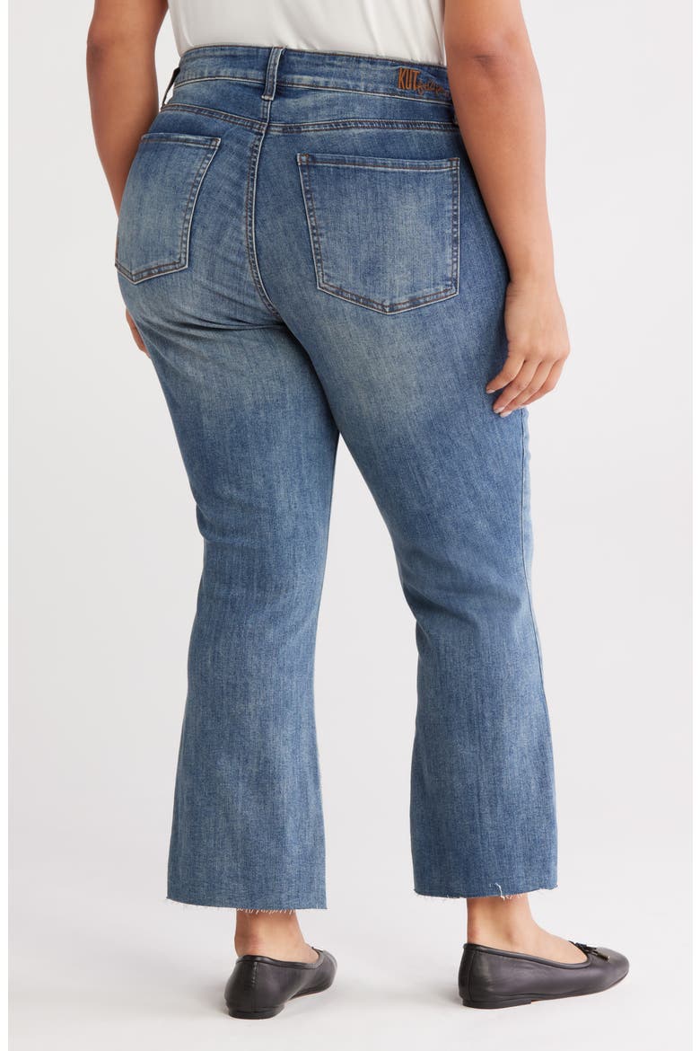 Nikki Kick Flare Jeans, Alternate, color, WITCH HAZEL