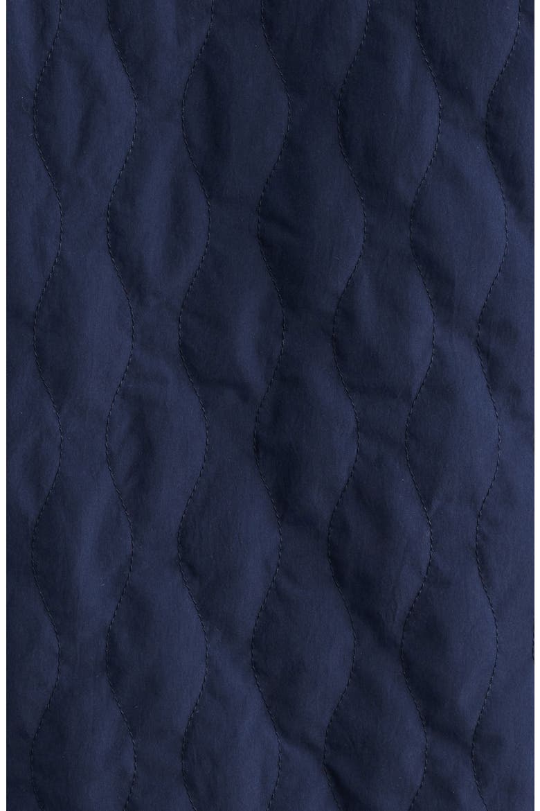 Anton Water Resistant Quilted Jacket, Alternate, color, NAVY BLUE