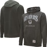 Mitchell & Ness Gray Los Angeles Raiders Slot Pullover Hoodie