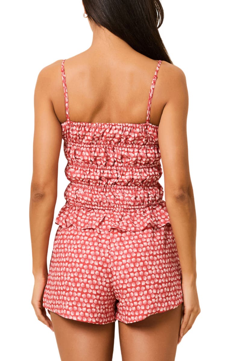 Solid & Striped The Delilah Print Camisole, Alternate, color, Shell Print
