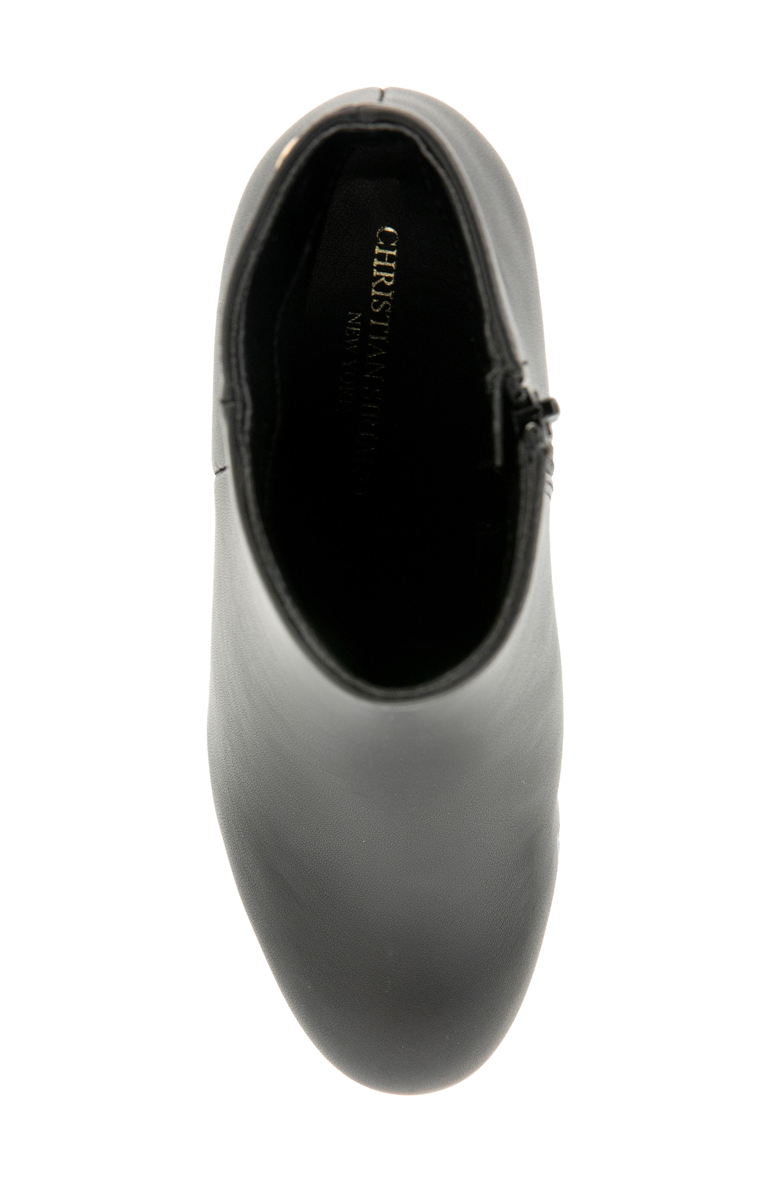 Jeanne Faux Leather Boot, Alternate, color, BLACK PU