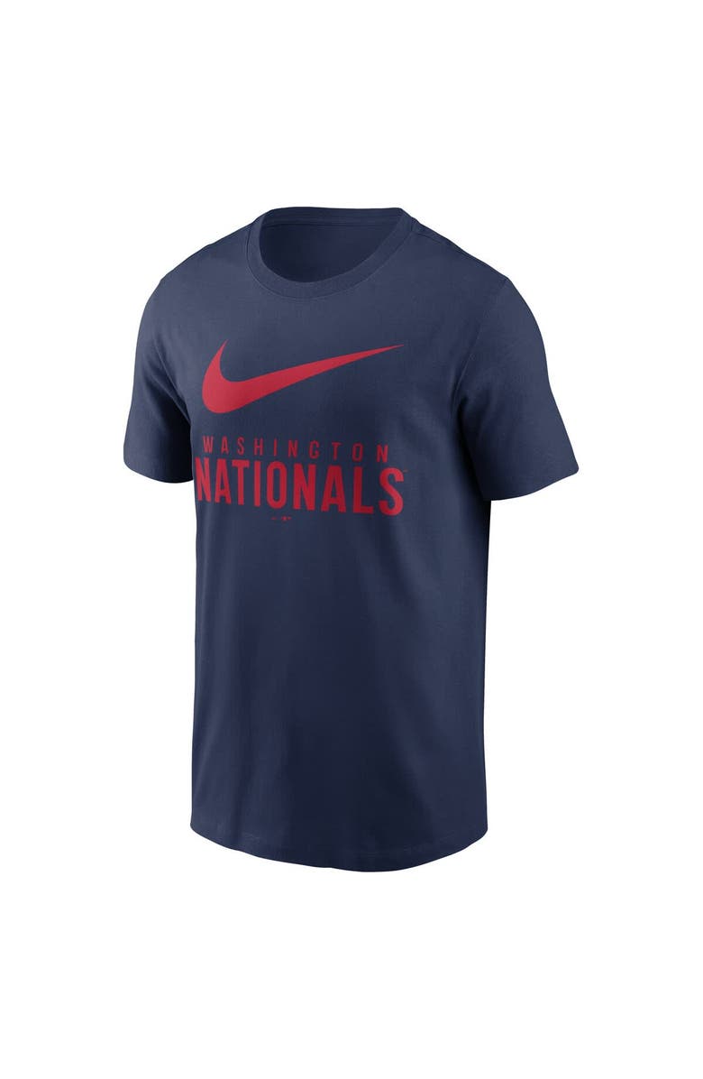 Nike Men's Nike Navy Washington Nationals Swoosh T-Shirt, Alternate, color, Navy