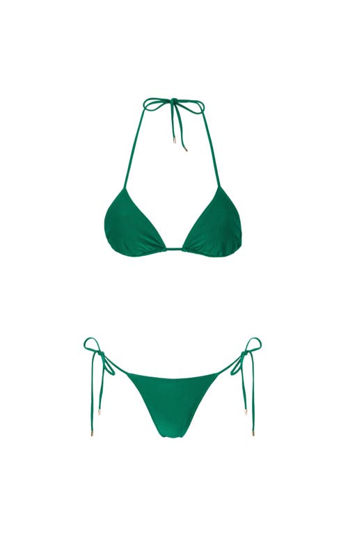 Sunkissed Le Triangle Swim Bottom In Emerald