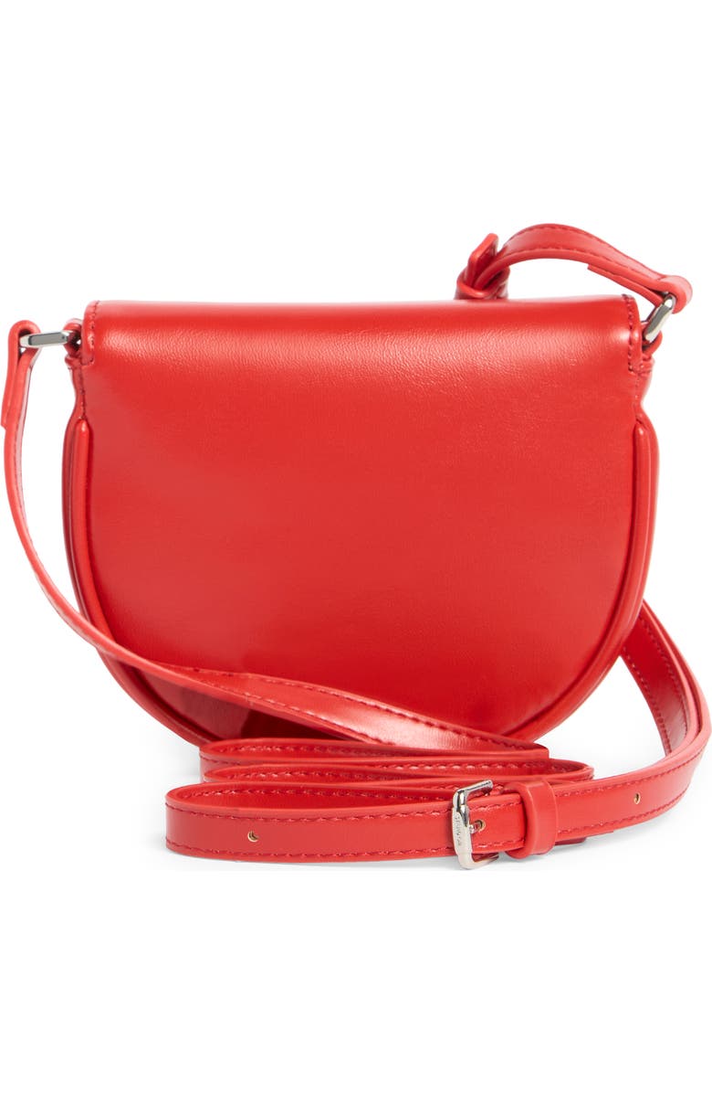 Stand Oil Mino Faux Leather Crossbody Bag, Alternate, color, Red