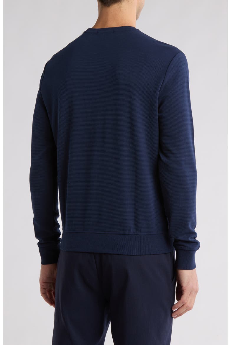 Ilford Crewneck Sweater, Alternate, color, BLUE NIGHT