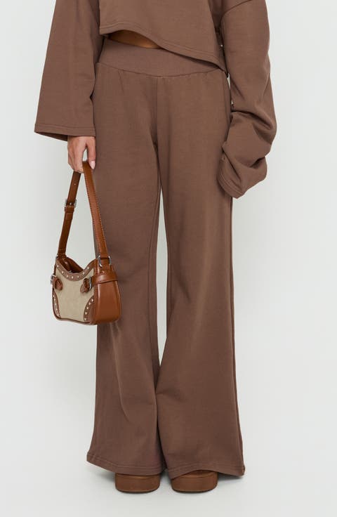 Peaks Wide Leg Sweatpants