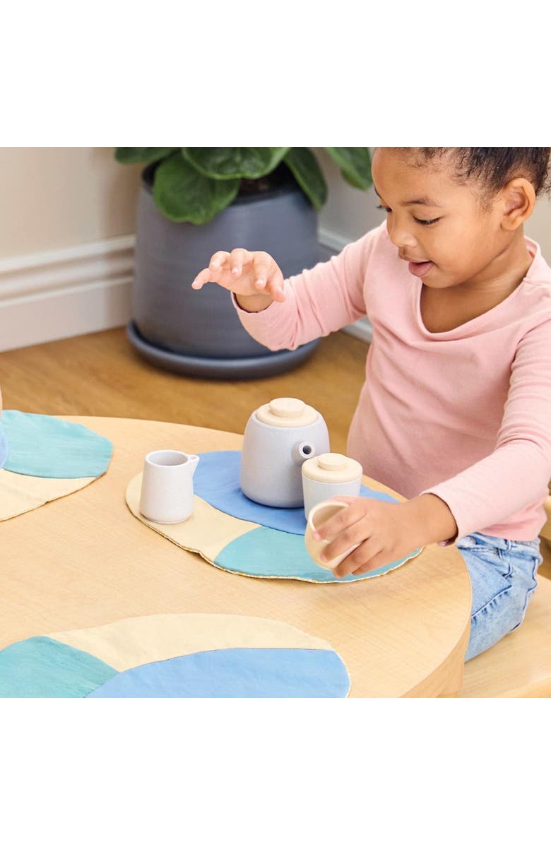 Kaplan Early Learning Company Double-Sided Placemats - Set of 4, Alternate, color, Multicolored