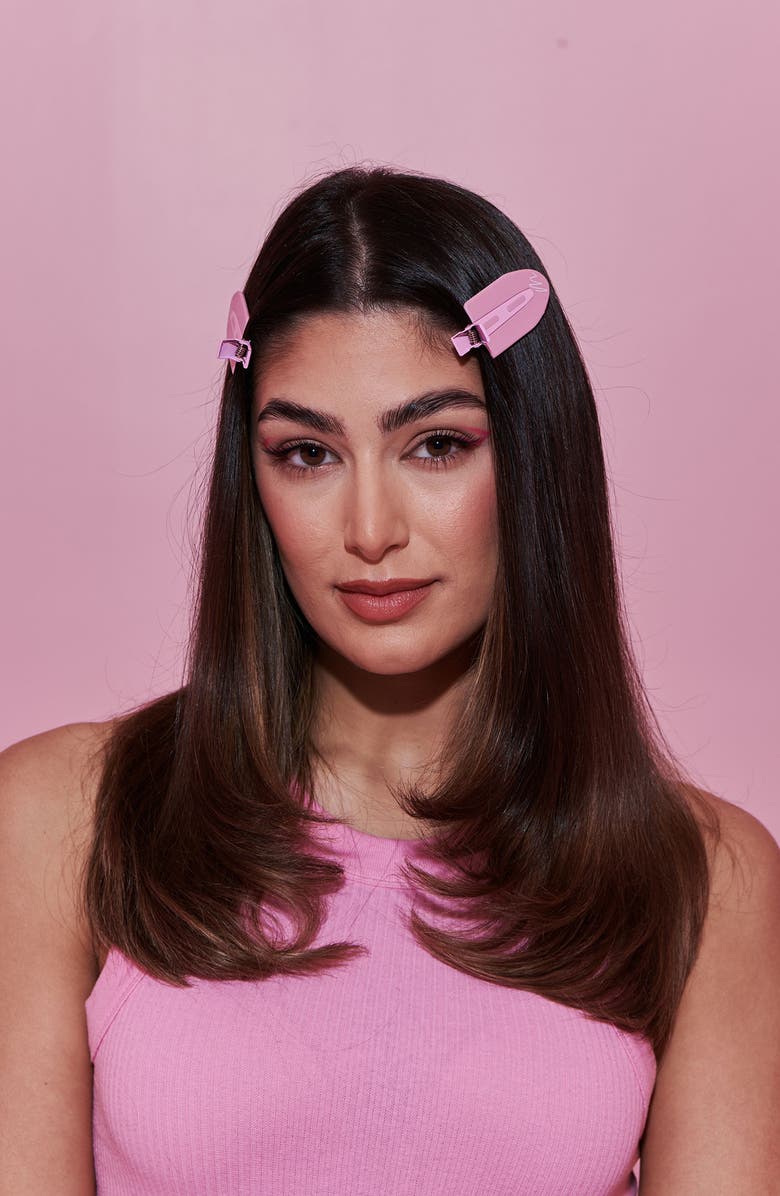 Mermade Hair 4-Pack Jumbo No-Crease Hair Clips, Alternate, color, Pink