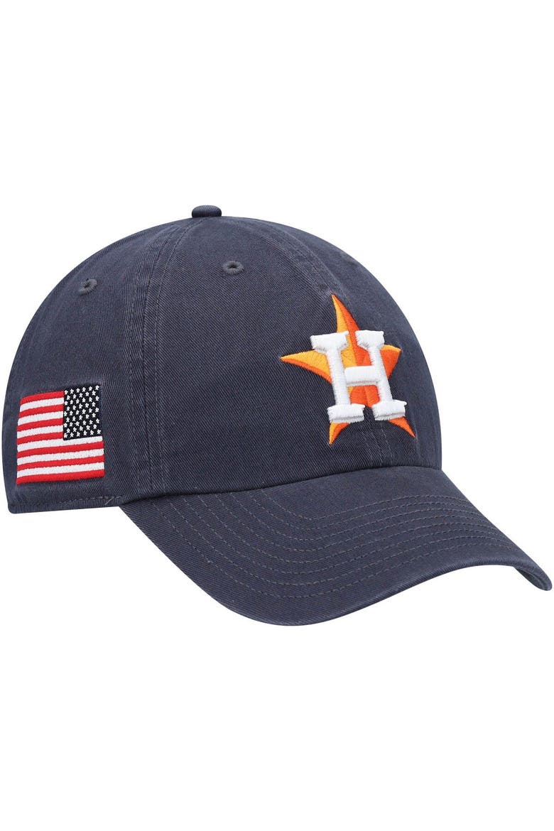 Men's '47 Navy Houston Astros Heritage Clean Up Adjustable Hat, Alternate, color, Navy