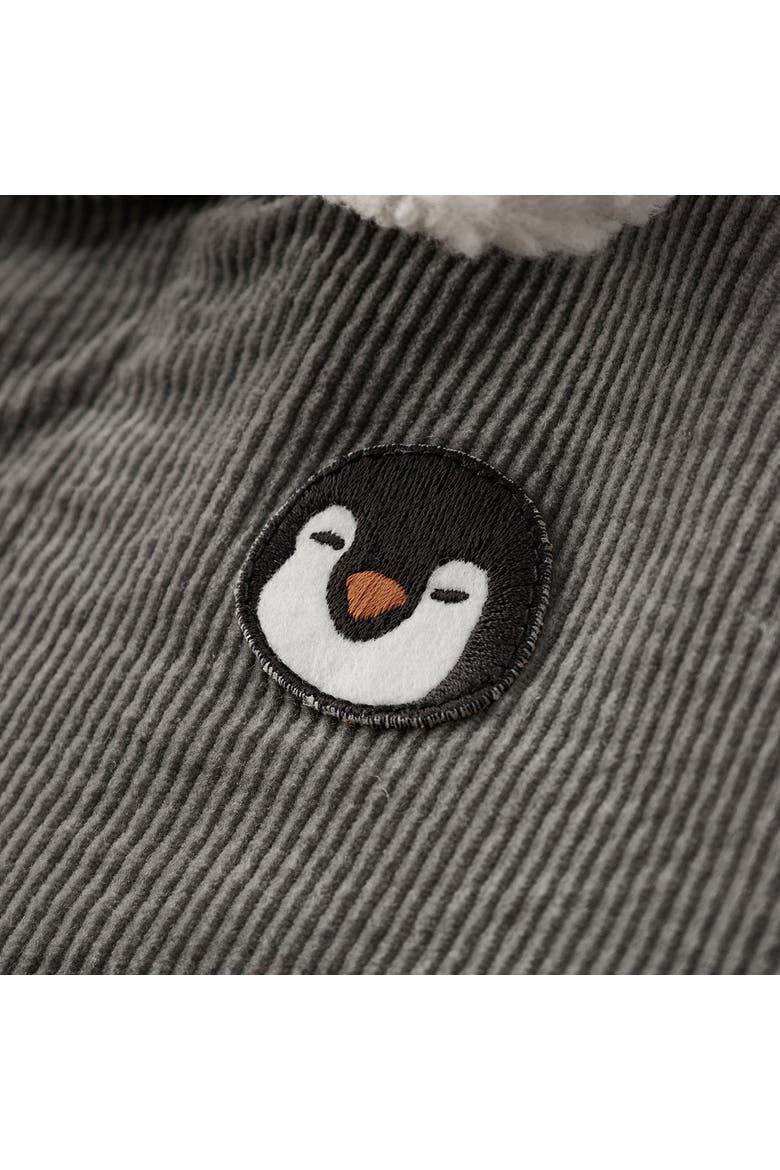 Corduroy  Reversible Jacket, Alternate, color, Grey Penguin