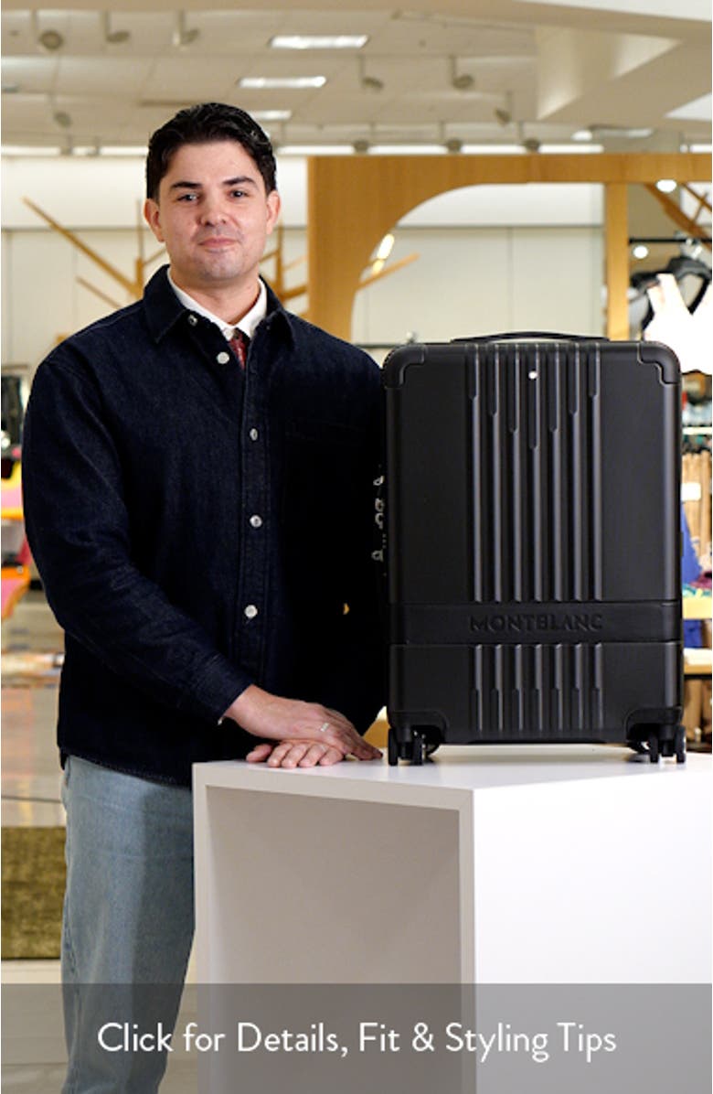 Cabin Trolley Compact Spinner Luggage, sales video thumbnail