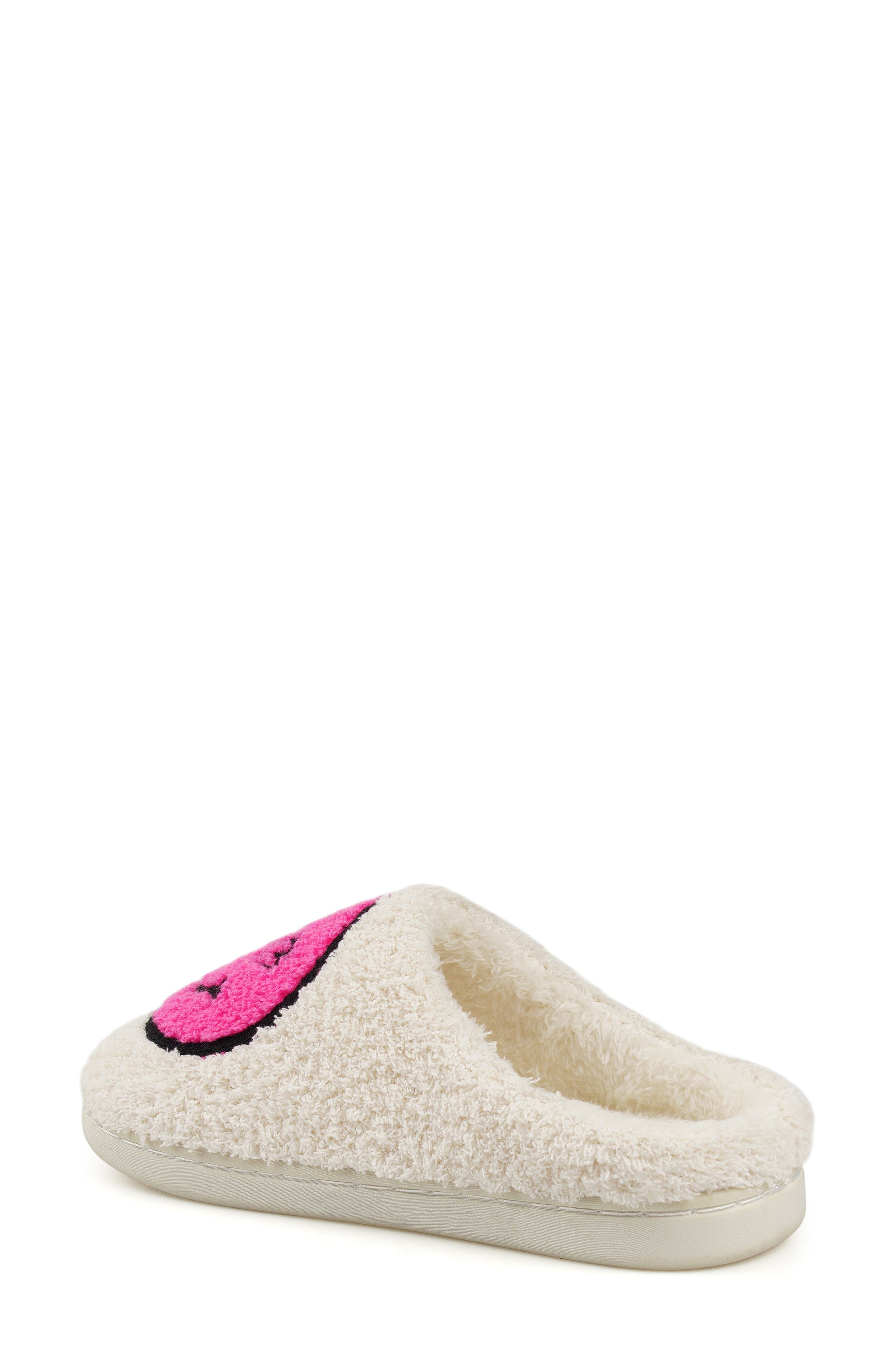 ROCK AND CANDY Scuff Slipper, Alternate, color, White Fabric - Whtfb