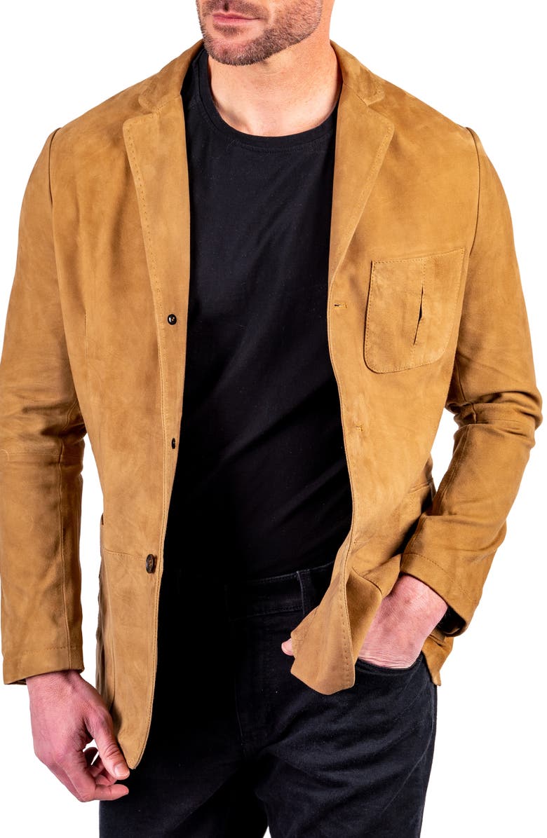 Comstock & Co. Confidant Suede Jacket, Main, color,