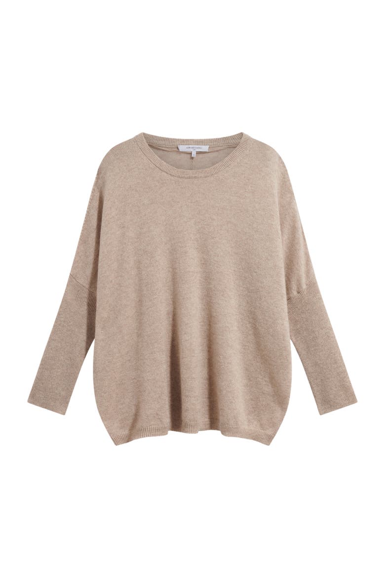 Reta Long Sleeve Relaxed Fit Jumper, Alternate, color, Pink Beige