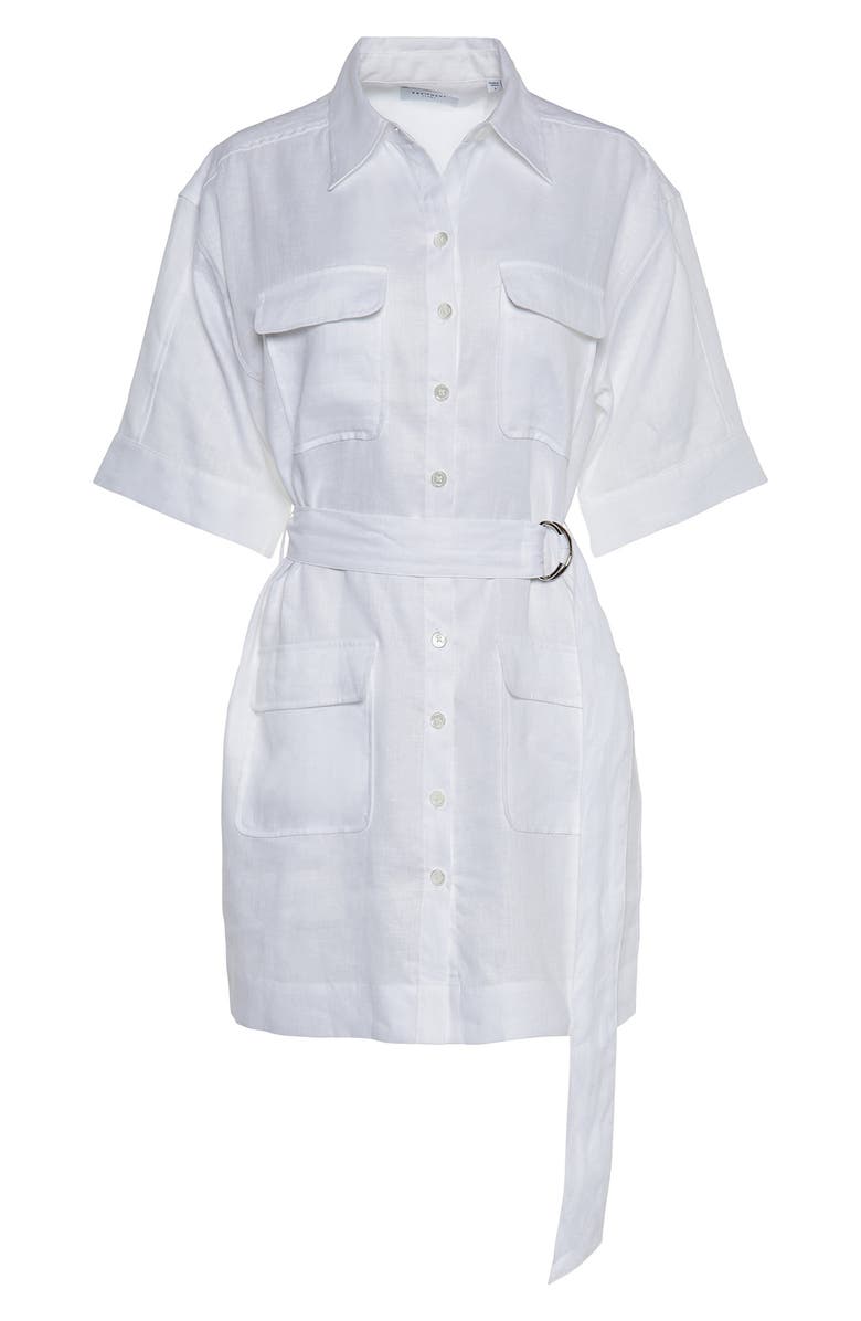 Equipment Oriel Linen Shirtdress, Alternate, color,