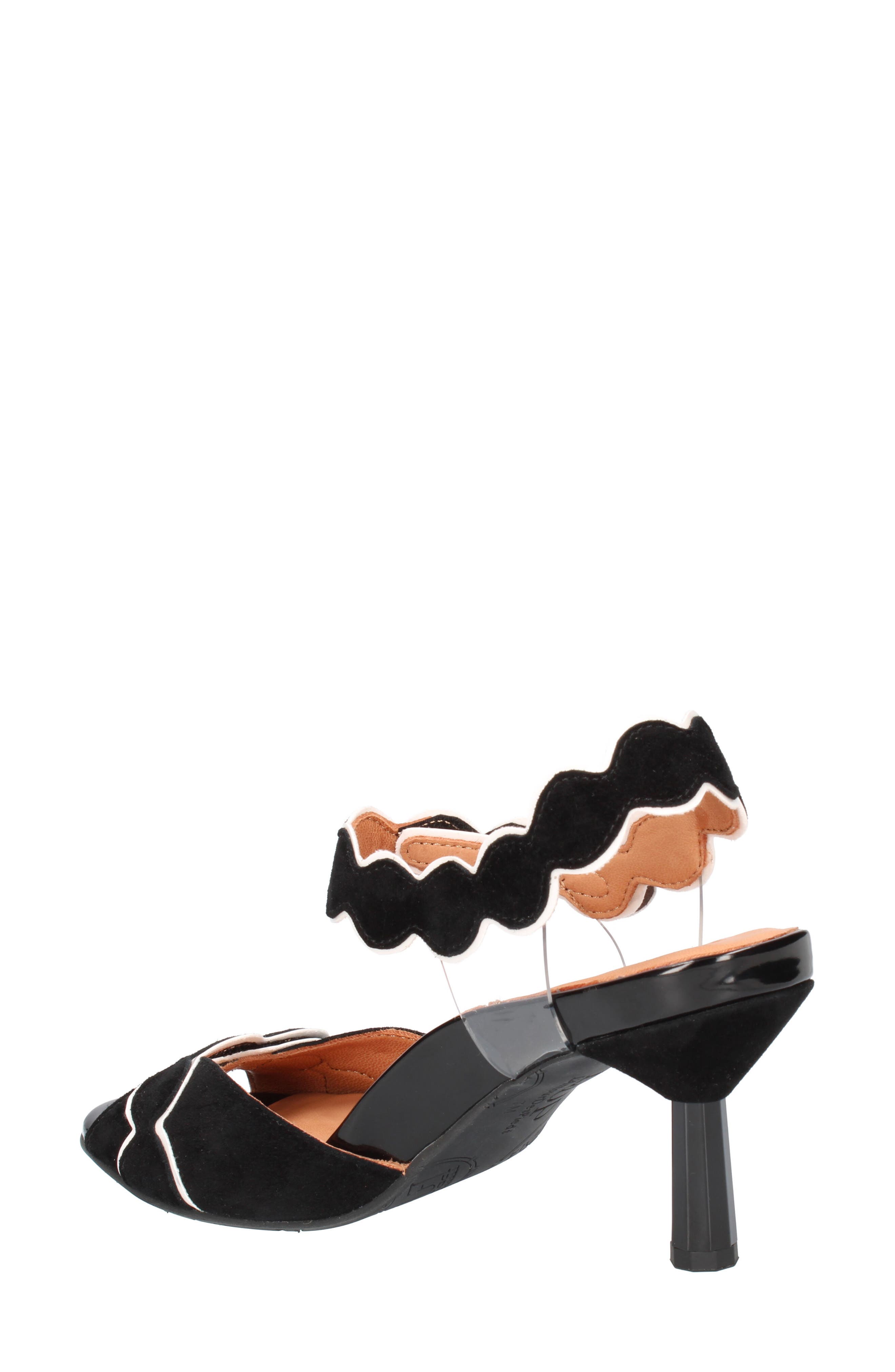 L'Amour des Pieds Lavantia Sandal, Alternate, color, Black/ White