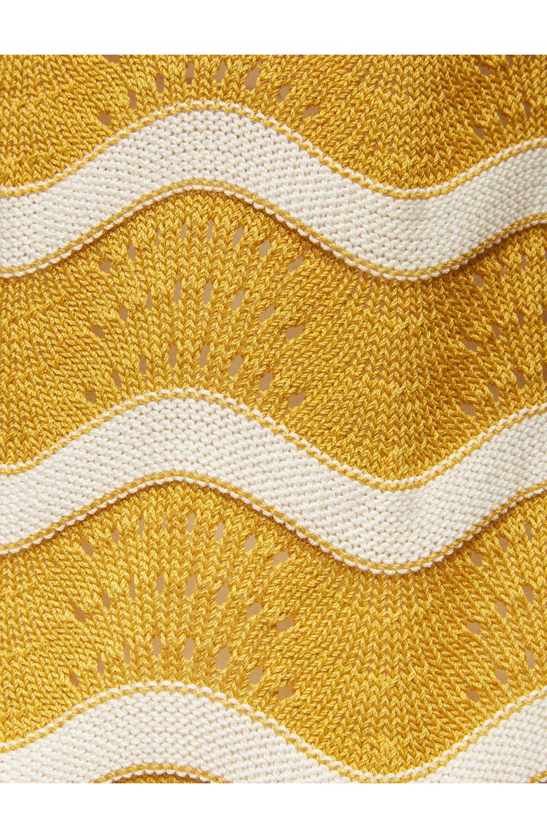 La DoubleJ Wavy Mini Dress Avorio / Giallo, Alternate, color, Avorio / Giallo