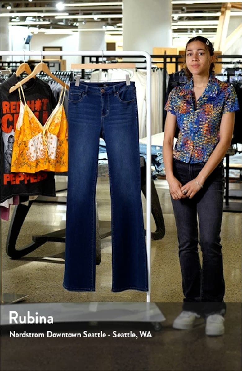 Butter Tall High Waist Slim Bootcut Jeans, sales video thumbnail