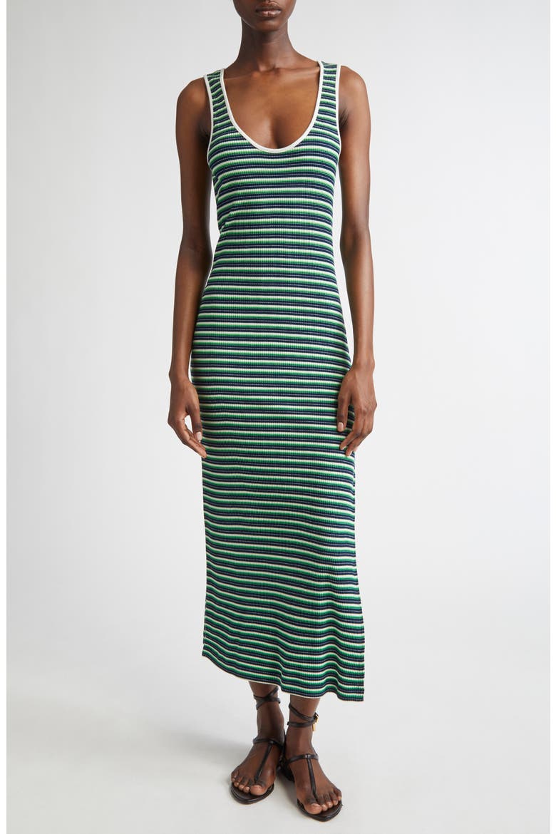 Everest Stripe Knit Dress, Main, color, SPRING NAVY STRIPE COMBO