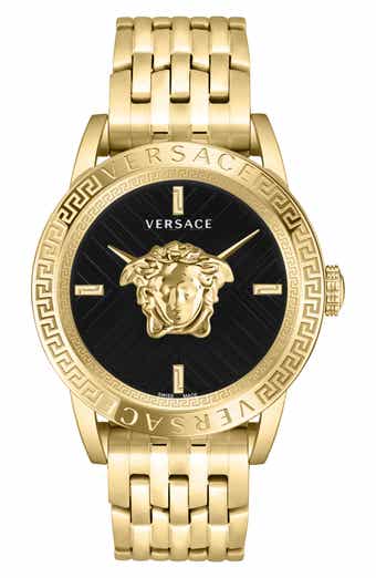 Versace V-Code Bracelet Watch, 43mm