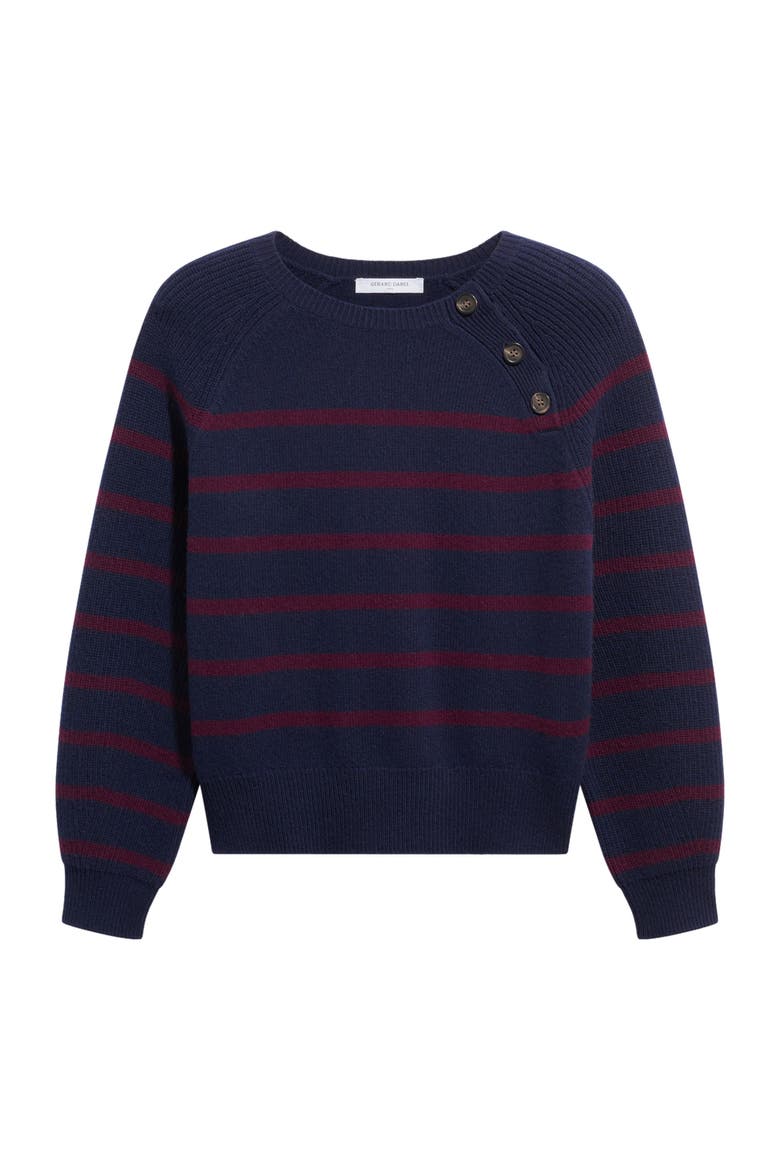 Reny Merino Wool Jumper, Alternate, color, Navy Blue