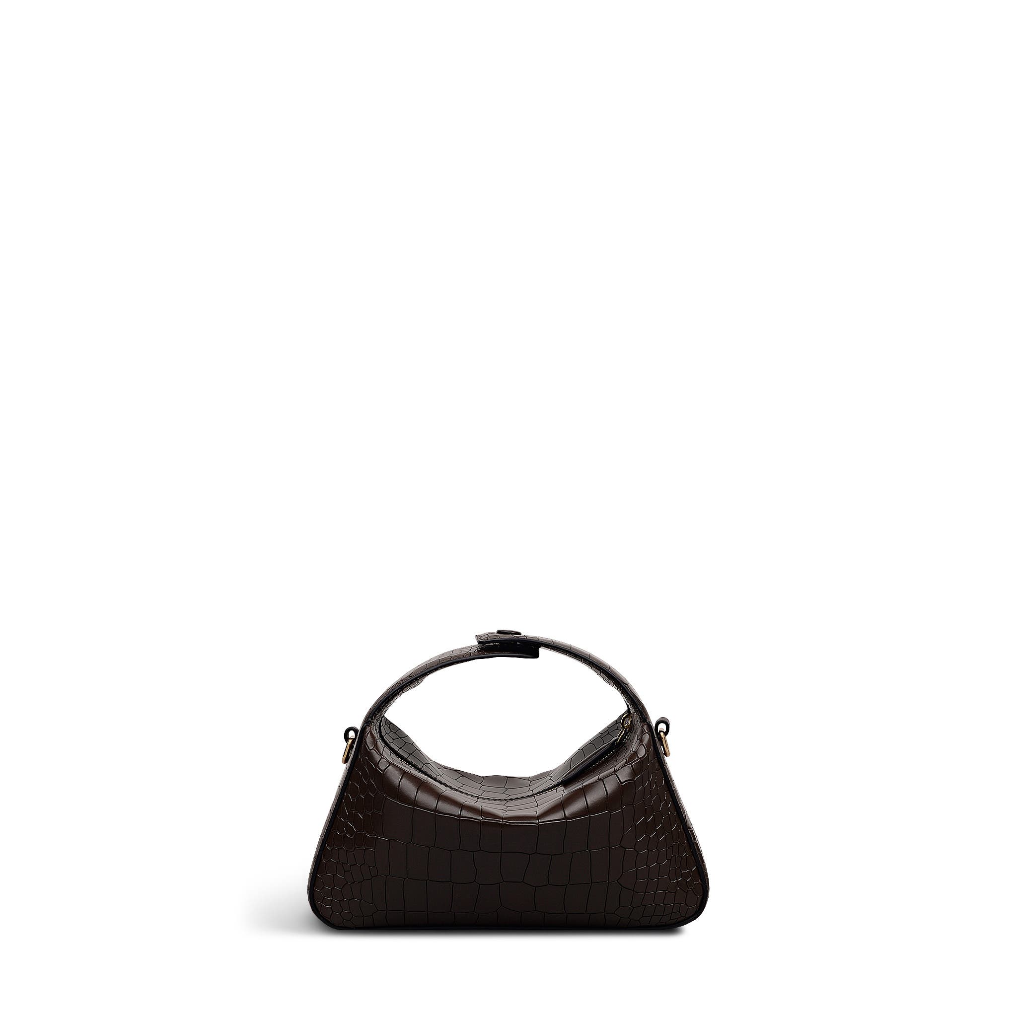 Radley De Beauvoir Faux Croc Small Ziptop Satchel Bag, Alternate, color, 
